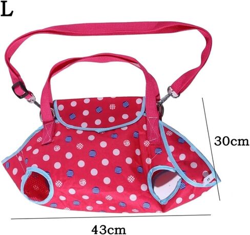Pet Dog Cats - Breathable Leg Out Shoulder Hand Bag ﻿(Tan,M) in Saudi Arabia