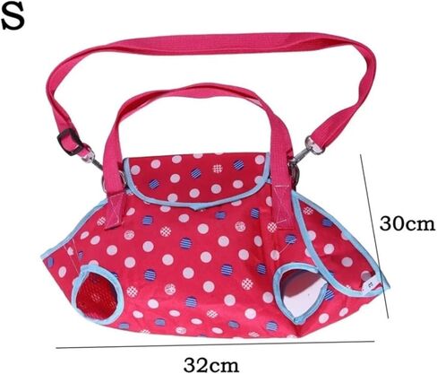 القطط والكلاب الأليفة - حقيبة يد كتف قابلة للتنفس للأرجل ﻿(أسمر،S) in Kuwait