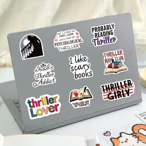 200pcs الرومانسية الكتب ملصقات لـ Kindle ، ملصقات كتب مقاومة للماء ثلاثية الأبعاد لزجاجات المياه ، والهدايا الكتب المقدمة للقارئ البالغين ، شارات القراءة Gilltery للكتاب المحمول Ebook Pad Scrapbook in Kuwait