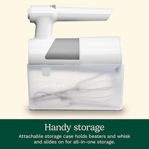 Cuisinart 5 Speed Hand Mixer with Storage Case, White, HM-150S in Saudi Arabia