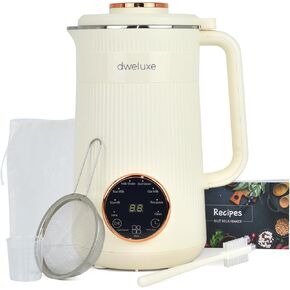 صانع حليب الجوز متعدد الوظائف الجديد، خلاط 8 في 1، يصنع حليب اللوز، حليب الصويا، حليب الشوفان، العصير، الماء المغلي، تأخير التشغيل التلقائي/الحفاظ على الدفء، خلاط كريمي/ذهبي وردي in Kuwait