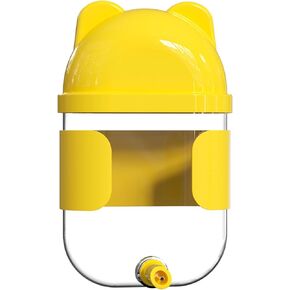 11 Fl Oz No Mess Hanging Water Dispenser,Leak-Proof Automatic Bird Water Feeder,Small Animal Water Bottle for Guinea Pigs,Chinchillas,Ferrets,Parrots,Squirrels,Rats,Bunnies (White) in Kuwait