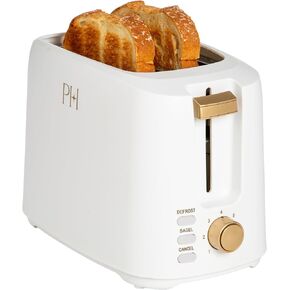 محمصة خبز باريس هيلتون شريحتين، فتحات واسعة للغاية، 7 إعدادات للتحمير، وظائف الخبز وإذابة الثلج، صينية فتات الخبز قابلة للإزالة، وردي in Kuwait