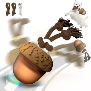 ألعاب تفاعلية للكلاب، ألعاب للكلاب تتحرك تلقائيًا لإبقائها مشغولة، كرة كلب تهتز وتنشط بالحركة للكلاب الصغيرة/المتوسطة/الكبيرة (أكرون) in Kuwait