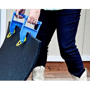 محركات سجادة EZGrip الأصلية - صُنعت بفخر في الولايات المتحدة الأمريكية - مصممة لتسهيل تحريك سجادات الأكشاك الثقيلة، محرك فردي in Kuwait