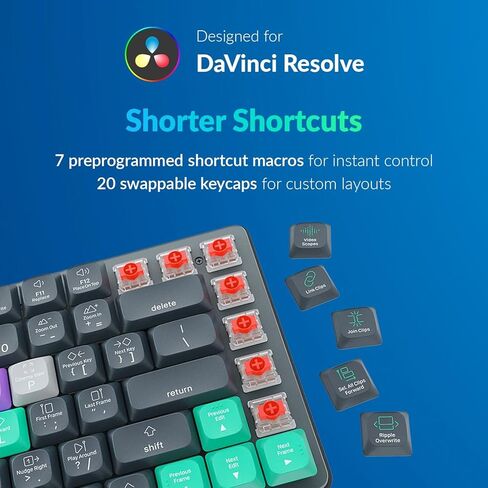 JCPAL DASH WIRELESS LOVERCUT DEAKERACIATICAL FOR ADOBE Premiere Pro • Mac/PC • اختصار مفاتيح Hotcut in Kuwait