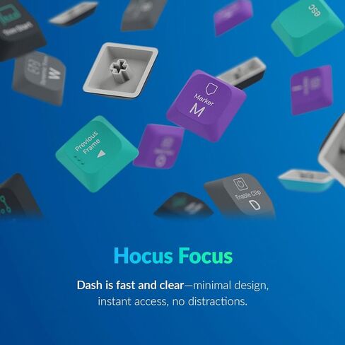 JCPAL DASH WIRELESS LOVERCUT DEAKERACIATICAL FOR ADOBE Premiere Pro • Mac/PC • اختصار مفاتيح Hotcut in Kuwait