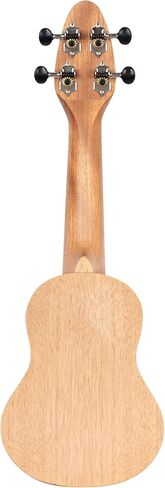 Ortega Guitars, 4-String Keiki Series Sopranino Ukulele with Turtle Etching, Right, Transparent ocean blue, (K1-BL) in Kuwait