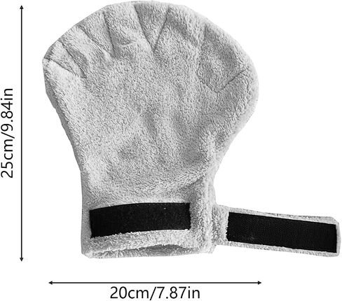 Pet Grooming Gloves - Bonding Training Mitt | Small Animal Pet Grooming Mittens | for Hedgehogs Hamsters Squirrels Bunny Puppy Bird Kitten Chicks Sleeping in Saudi Arabia