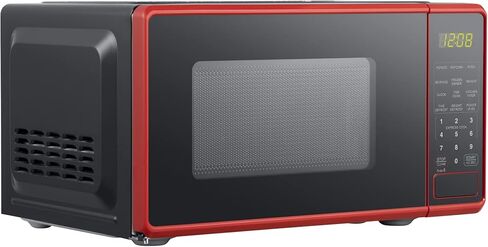 NAXXY Cu ft Compact Countertop Microwave Oven, Red 30-second one-touch option in Saudi Arabia