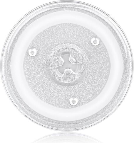 10.6in Microwave Glass Turntable, Microwave Glass Plate Tray Replacement Parts Compatible with Danby Panasonic Galanz Emerson Furrion Avanti Oster Hamilton Beach P90D23AL-R1/GE WB48X26755/WPW10551236 in Saudi Arabia