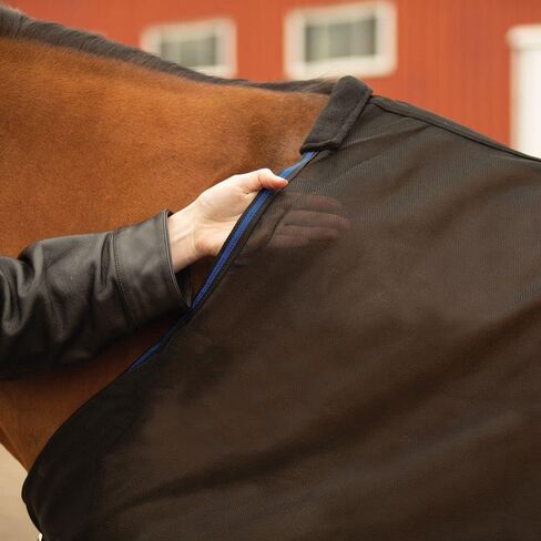 Air Mesh Horse Stable Sheet | Enhanced with Ceramic Therapy | Accelerates Recovery | Ideal for Pre-Performance Warm-Up | Comfortable & Contoured Fit in Kuwait