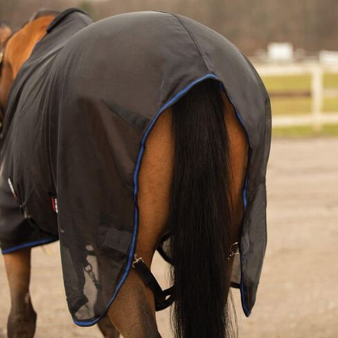 Air Mesh Horse Stable Sheet | Enhanced with Ceramic Therapy | Accelerates Recovery | Ideal for Pre-Performance Warm-Up | Comfortable & Contoured Fit in Kuwait