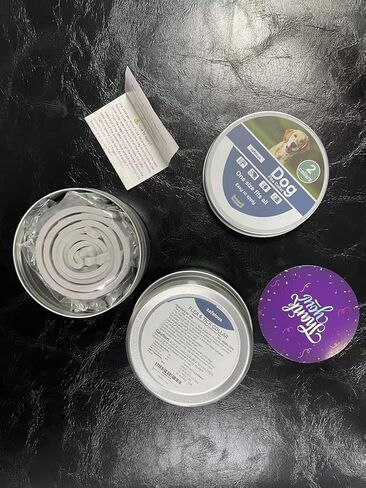 الوقاية من البراغيث والقراد للكلاب - طوق البراغيث - عدد 2 - قابل للتعديل in Kuwait