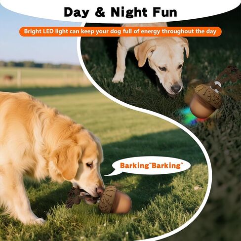 ألعاب تفاعلية للكلاب، ألعاب للكلاب تتحرك تلقائيًا لإبقائها مشغولة، كرة كلب تهتز وتنشط بالحركة للكلاب الصغيرة/المتوسطة/الكبيرة (أكرون) in Kuwait