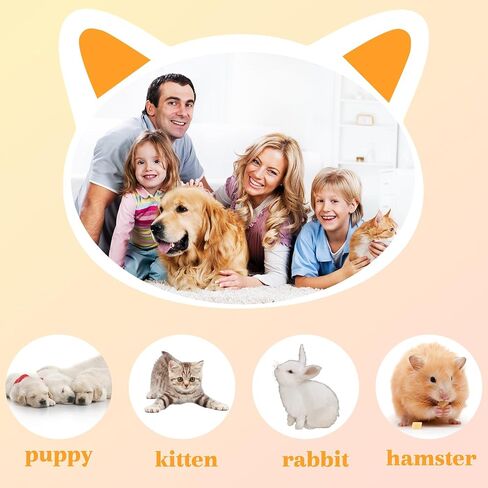 3 Pack Kitten Silicone Bottle Feeding Kit,Nipple & Feeding Kit for Kittens, Reusable Newborn Kitten Supplies, Suitable for Feeding Kitten, Puppy, Rabbit,Hamster (Yellow, Large) in Saudi Arabia