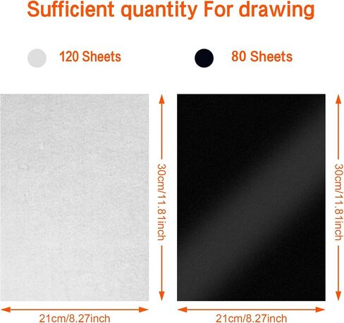 psler 100 Sheets Carbon Paper Sheets, Carbon Transfer Paper for DIY Woodworking, Canvas and Other Art Craft Surfaces(7.3 by 10 Inch) in Kuwait