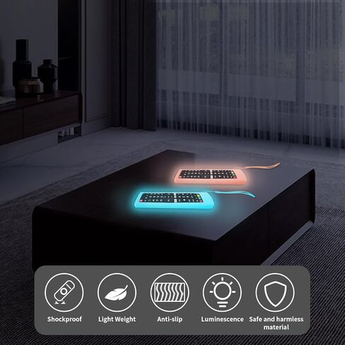 (2+2 حزم) Universal Replacement Remote No Setup Fit Lg All TV Remote مع غطاء غلاف السيليكون الناعم المضاد للخلط الأزرق والأرجواني المتوافق مع LG All Smart LCD LED HDTV UHD OLED 3D 4K TVS in Kuwait