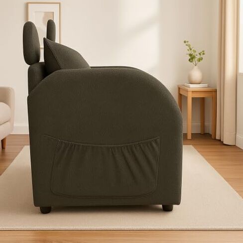 Bunny-Ear Pet-Friendly Armchair with Scratch-Resistant Fabric, Triple-Entry Pet Hideaway Openings, Dual-Use Sofa Chair in Saudi Arabia