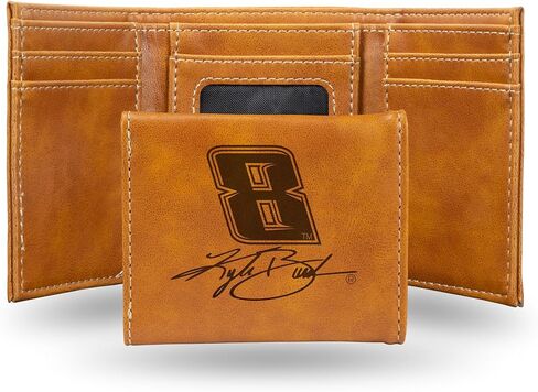 Rico Industries LETRI Laser Engraved Trifold, NASCAR Logo, 5.25 x 5 in Kuwait