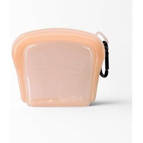 MODERN-X SnapPack Dog Treat Bag, 3-Pack Reusable Silicone Bags, Dog Treat Pouches, for Cats, Dish Washer Safe, Leakproof, Microwave & Freezer Safe, BPA-Free, Plastic Free Silicone, Multi-Color Trio in Kuwait