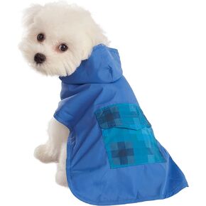 Graphic Raincoat for Dogs, Blue Ombre, Large in Kuwait