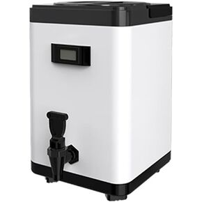 دلو ترمس متعدد الوظائف من ASSYA مع عرض لدرجة الحرارة، موزع مشروبات ترمس طويل الأمد من الفولاذ المقاوم للصدأ، تصميم صنبور مريح، 12 لتر in Kuwait