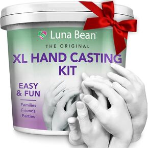 Luna Bean Hand Casting Kit – Couples, Anniversary, Wedding, Hand Mold in Kuwait