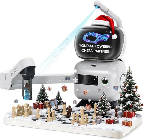 Go Professional-AI Smart Go Board مع ARM Robotic Arm ، AI 23 مستوى لجميع مستويات المهارات ، و Duel Apex ، ومراجعة اللعبة في الوقت الفعلي ، و Wi-Fi OTA تحديثات in Kuwait