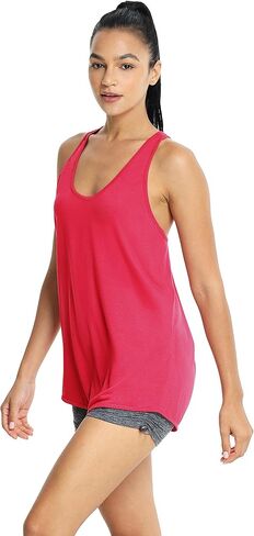 icyzone Women's Racerback Workout Athletic Running Tank Tops Loose Fit (Pack of 2) in Kuwait