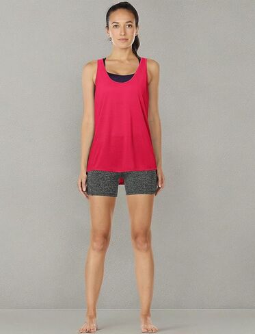 icyzone Women's Racerback Workout Athletic Running Tank Tops Loose Fit (Pack of 2) in Kuwait