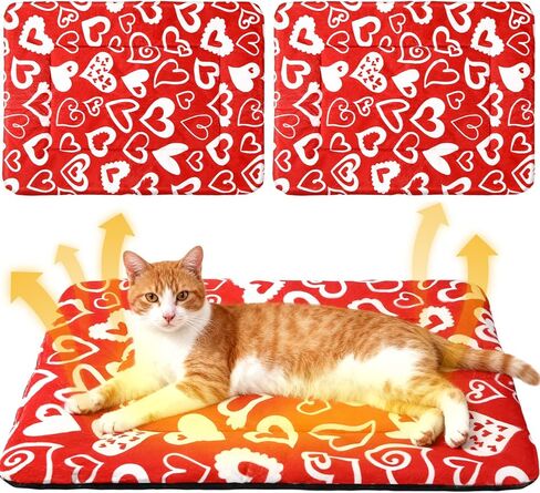 2 Pack Halloween Self Warming Cat Bed Self Heating Cozy Bat Cat Pad with Non Slip Bottom 20 x 30 Inch Goth Pet Mat for Small Dogs Spooky Fall Halloween Decor in Saudi Arabia