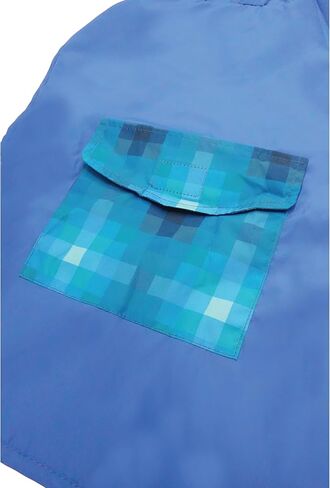 Graphic Raincoat for Dogs, Blue Ombre, Large in Kuwait