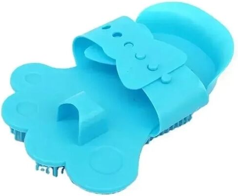3pcs Pet Silicone Bath Brush Massage Glove Hair Tool for Small Large Dogs Cats Comb in Saudi Arabia
