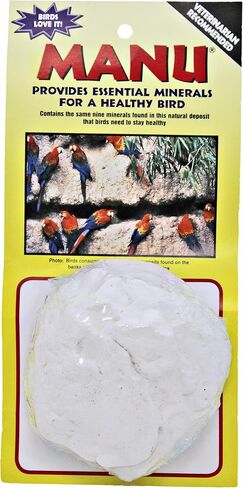 Manu 3243 Large White Mineral Clay Block for Birds in Saudi Arabia