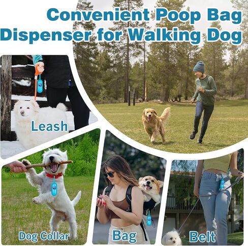 Dog Poop Bags Rolls 420 Counts: TVOOD Extra Thick Poop Bags for Dogs Leak-proof Scented Pet Waste Bags for Doggie Poo - with 2 Dispenser, Green in Saudi Arabia
