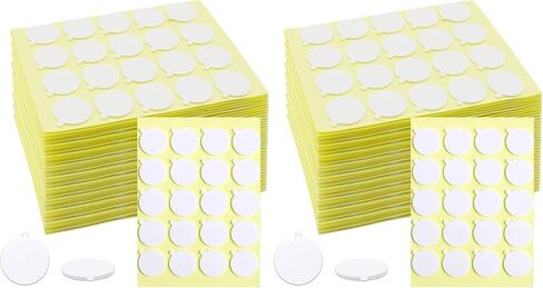 Aubeco 240PCS Candle Making Kit, Candle Wick Stickers, Candle Making Supplies, Double-Sided Stickers with The Little ‘‘Tail’’, Hot Wax Stickers for Candle Making in Kuwait