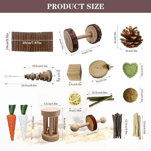 Natural Wooden Hamster Tunnels & Hideouts – Chew-Safe Birch Trunk Tubes for Dwarf Hamsters, Gerbils, Mice – Cage Accessories, Exercise Toy, Forest-Themed Small Pet Habitat in Saudi Arabia
