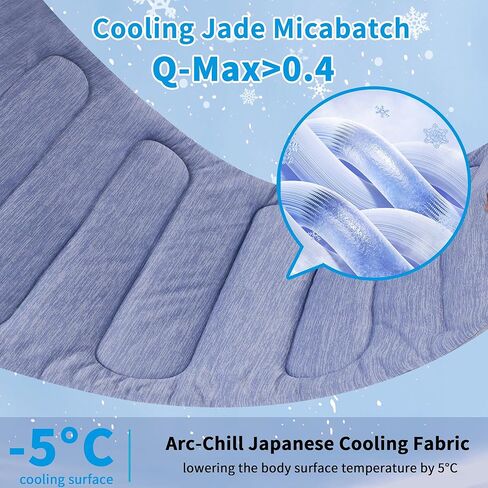 Cooling Mat for Large Dogs - Double-Sided Waterproof & Cool, Q-MAX>0.47, Portable Dog Cooling Mat for Summer. (L (36''x23'')) (L (36''x23'')) in Kuwait