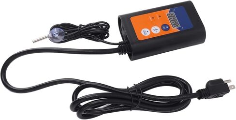 ZJchao Reptile Temperature Controller 1000W Quick Respond Digital Thermostat for Home Greenhouse (US Plug 120V) in Saudi Arabia