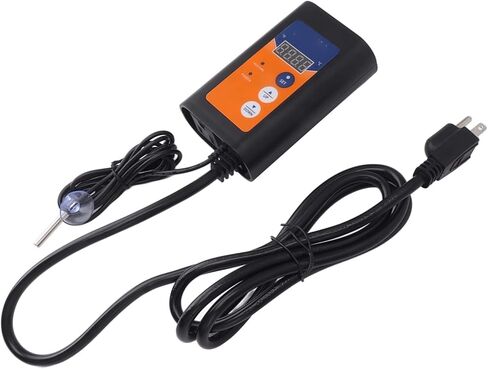 ZJchao Reptile Temperature Controller 1000W Quick Respond Digital Thermostat for Home Greenhouse (US Plug 120V) in Saudi Arabia