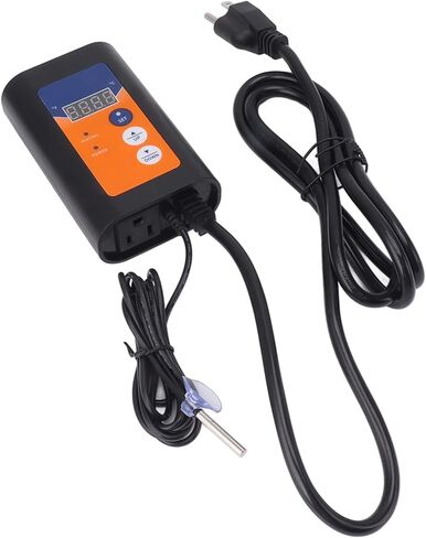 ZJchao Reptile Temperature Controller 1000W Quick Respond Digital Thermostat for Home Greenhouse (US Plug 120V) in Saudi Arabia