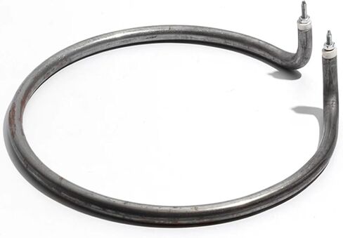 8mm Dia. Round Electric Wok Heating Pot Tube with Iron Heater Accessories Pipe 500/800W Circle Accept Dry Burning(Small) in Saudi Arabia