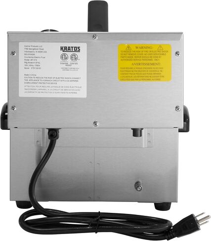 مقلاة عميقة كهربائية تجارية من كراتوس، مقلاة سعة 10 رطل مع سلة، مقلاة من الفولاذ المقاوم للصدأ للمطاعم، منصات الامتياز in Kuwait