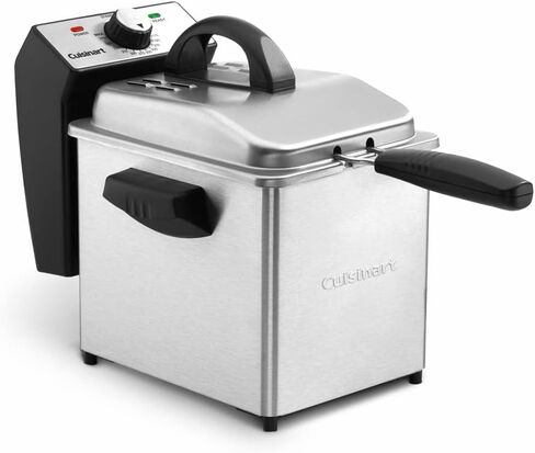 Cuisinart CDF-130 Deep Fryer, 2 Quart, Stainless Steel (Renewed) in Saudi Arabia