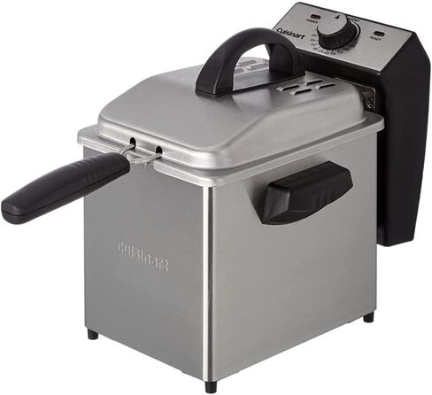 Cuisinart CDF-130 Deep Fryer, 2 Quart, Stainless Steel (Renewed) in Saudi Arabia