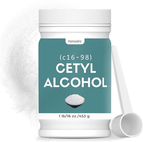 9.6 Ounce Cetyl Alcohol for Making Lotions, Premium Cetyl Alcohol Granules, Smooth and Emollient, Fresh and Pleasant, Suitable for Making Conditioners, Scrubs, Creams and More in Kuwait
