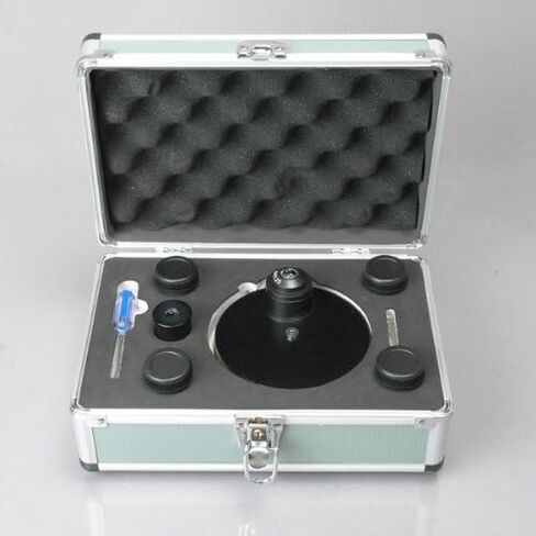 AmScope T690C-8M Digital Trinocular Compound Microscope, 40X-2500X Magnification, WH10x and WH25x Super-Widefield Eyepieces, Infinity Objectives, Brightfield, Kohler Condenser, Double-Layer Mechanical Stage, Includes 8MP Camera with Reduction Lens and Sof in Saudi Arabia