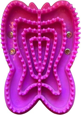 Epona Wondrous Butterfly Groomer for Horses – Effortless Curry Brush, Lifts Dirt & Dander, Fun Butterfly Shape, (Beautiful Blue) in Saudi Arabia