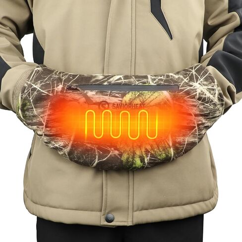 SAVIOR HEAT Heated Hand Muff, Electric Heating Hand Warmer Pouch for Winter Outdoor Hunting Camping Golf Photography in Kuwait